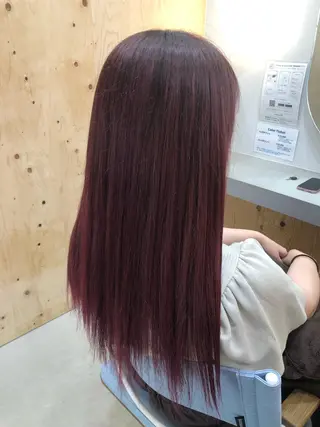 カラー 杉林 莉沙のヘアスタイル