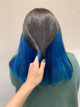 ロング カラー ヘアアレンジ ayumi🌈 インナーカラー🌈のヘアスタイル
