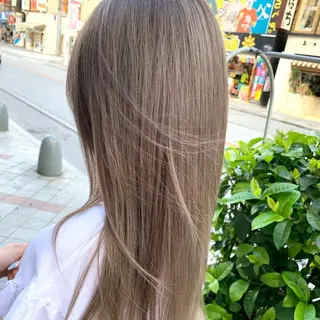 セミロング 髪質改善🇰🇷レイ ヤーカット/艶透明髪のヘアスタイル