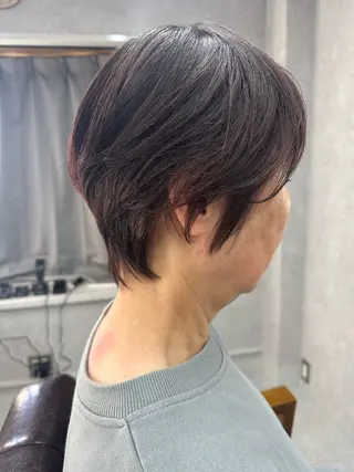 ショート カラー Lien 深井店のヘアスタイル