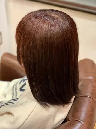 ミディアム カラー Lotus hair design所属・カット特化美容師 齋藤桐のヘアスタイル