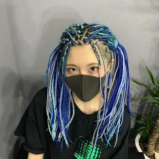 ロング ヘアアレンジ SPINEL Sawaのヘアスタイル