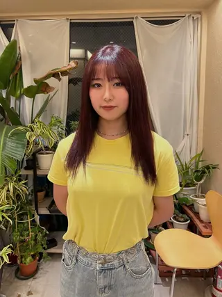 カラー 縮毛矯正/艶カラー Gaiのヘアスタイル