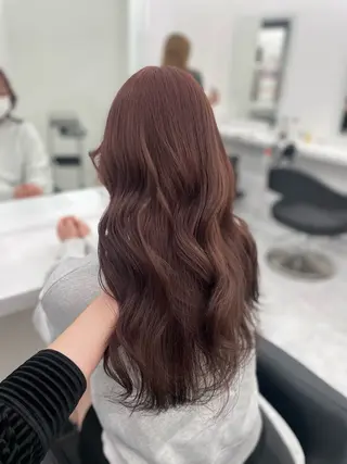 ロング 🤍韓国トレンド ヘア🤍miku🤍のヘアスタイル