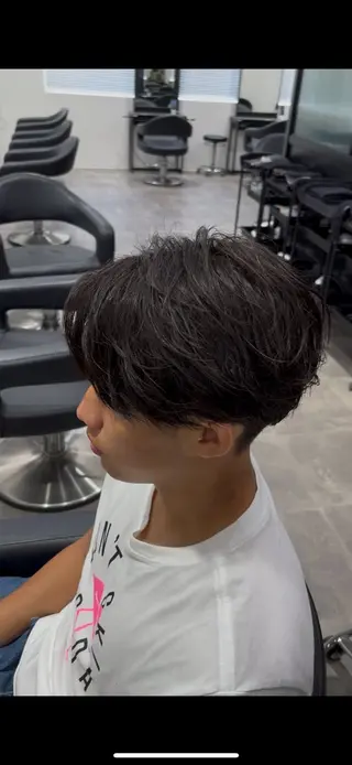 メンズ フェザーパーマ職人 🪽yutoのヘアスタイル