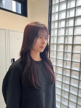 ロング 店長/レイヤーカット /大東悠生のヘアスタイル