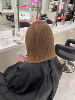 ミディアム カラー モテかわ♡ガーリー Chinatsu🎀のヘアスタイル