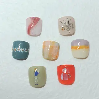 ネイル liddell Murakamiのネイルデザイン