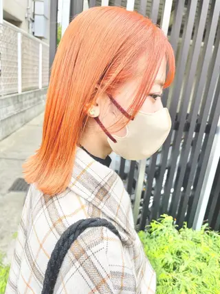 ミディアム 伊藤 一樹のヘアスタイル