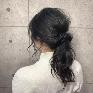 ロング カラー 枚方 tomee 🦋南部 しほ🦋のヘアスタイル