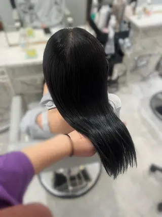 ミディアム カラー 🎀透明感ブリーチ カラー🎀ミズキのヘアスタイル