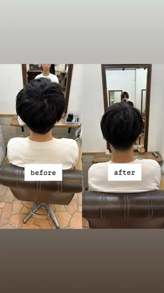 メンズ アトリエマイ北千住所属・永塚 萌花のヘアスタイル