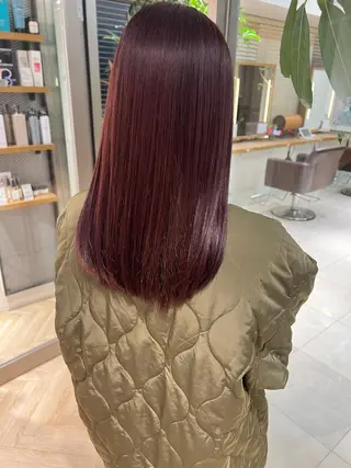 ロング カラー ヘアアレンジ支持率 No.1🥇RIKOのヘアスタイル