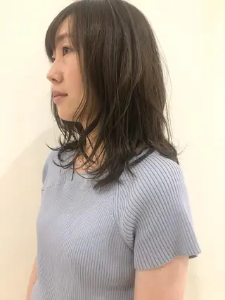 ミディアム マンツーマンサロンtuuli薬院店所属・庄嶋 彩香のヘアスタイル