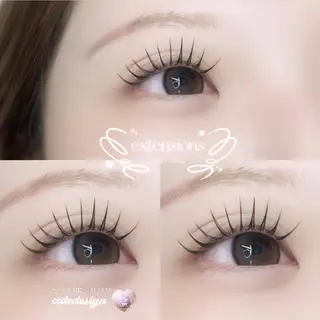 マツエク・マツパ by fleur HIRONAのマツエク・マツパデザイン