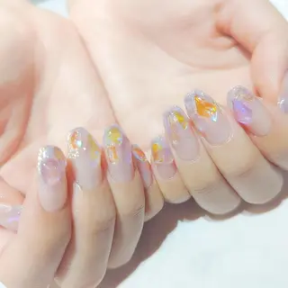 ネイル あ きのネイルデザイン