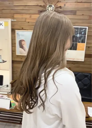 ロング カラー ヘアアレンジ 裾カラー/Aya🥀のヘアスタイル