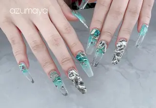 ネイル azumaya ネイリストarisaのネイルデザイン