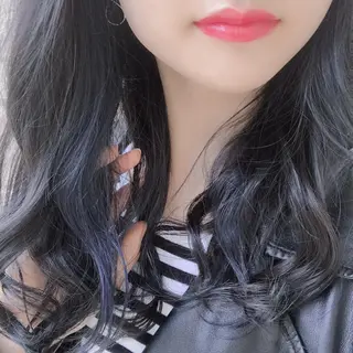 ミディアム カラー 平尾 拓也のヘアスタイル