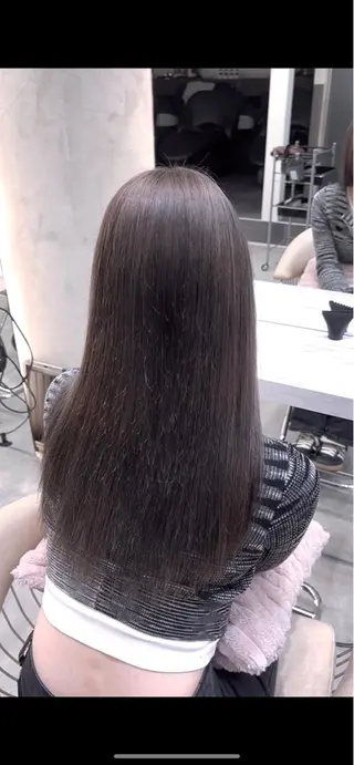 ロング カラー 宮嶋 蓮のヘアスタイル