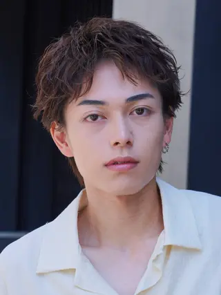 パーマ メンズ 夏果⭐︎fifth 天神 海外風パーマのヘアスタイル