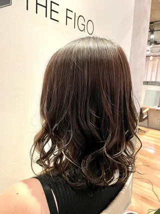 ミディアム カラー サトウ コウキ  メンズのヘアスタイル