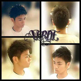 ショート メンズ Hair VERDEのヘアスタイル