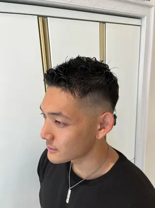 メンズ バレイヤージュ/ヘア アレンジ/shionのヘアスタイル