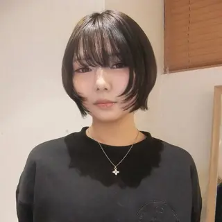 ショート デザイン/レイヤー/ yuan⟡.·のヘアスタイル