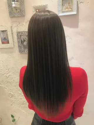 ロング ボンドストーリーノヴァ所属・縮毛矯正・髪質改善 ❣️三浦正也のヘアスタイル