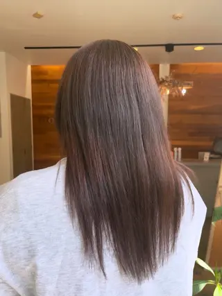 カラー 上村 あやののヘアスタイル