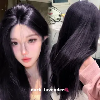 ロング カラー ワンホンヘア💖 ユキのヘアスタイル