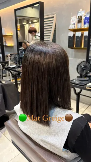 ミディアム カラー ハルキ/表参道/ メンズ縮毛矯正募集中のヘアスタイル