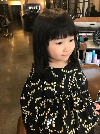 キッズ 356所属・髪質改善/艶髪/ 木山ゆかりのヘアスタイル