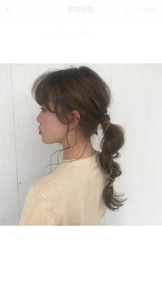 セミロング emme エミィ/立川のヘアスタイル