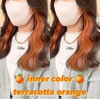 カラー 渋谷:インナーカラー ／🍒エリカ🍒のヘアスタイル