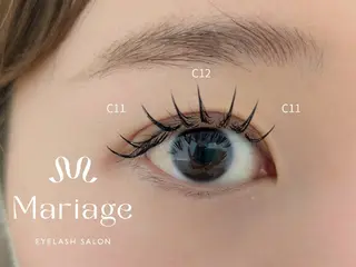 マツエク・マツパ Mariage高岡 (マリアージュ)のマツエク・マツパデザイン