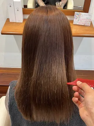 ロング オートクチュールランコントレ西京極店所属・今在家 玲のヘアスタイル