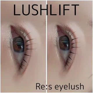 マツエク・マツパ Re:s eyelushのマツエク・マツパデザイン