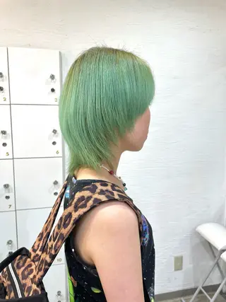 ショート カラー ミユル/ 盛れるエクステ🎀✨のヘアスタイル