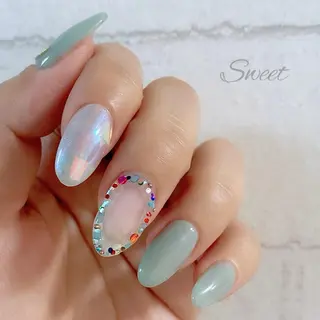 ネイル sweet 仲野陽子のネイルデザイン