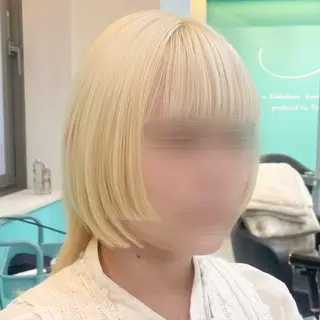 ミディアム カラー Natsuki‎🤍 透明感×艶カラー🫧のヘアスタイル