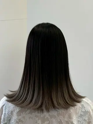ロング カラー 【公式】amble luxe池袋東口💛のヘアスタイル