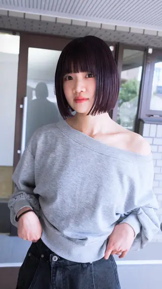 ショート カラー KEI gattacaのヘアスタイル