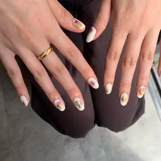 ネイル 《ニュアンスネイル》 risaのネイルデザイン