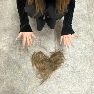 ロング Nene エクステモデル募集中のヘアスタイル