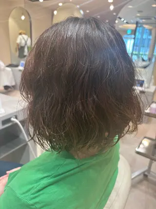 ショート パーマ トバ ショウゴのヘアスタイル