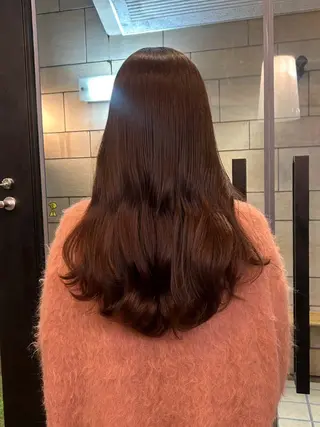 ロング カラー ヘアアレンジ 原宿/無料／縮毛矯正 /🌳カズキのヘアスタイル