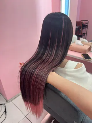 ロング シーズン エクステ/大阪梅田駅のヘアスタイル