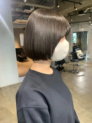 カラー rimi/ショート /透明感カラーのヘアスタイル